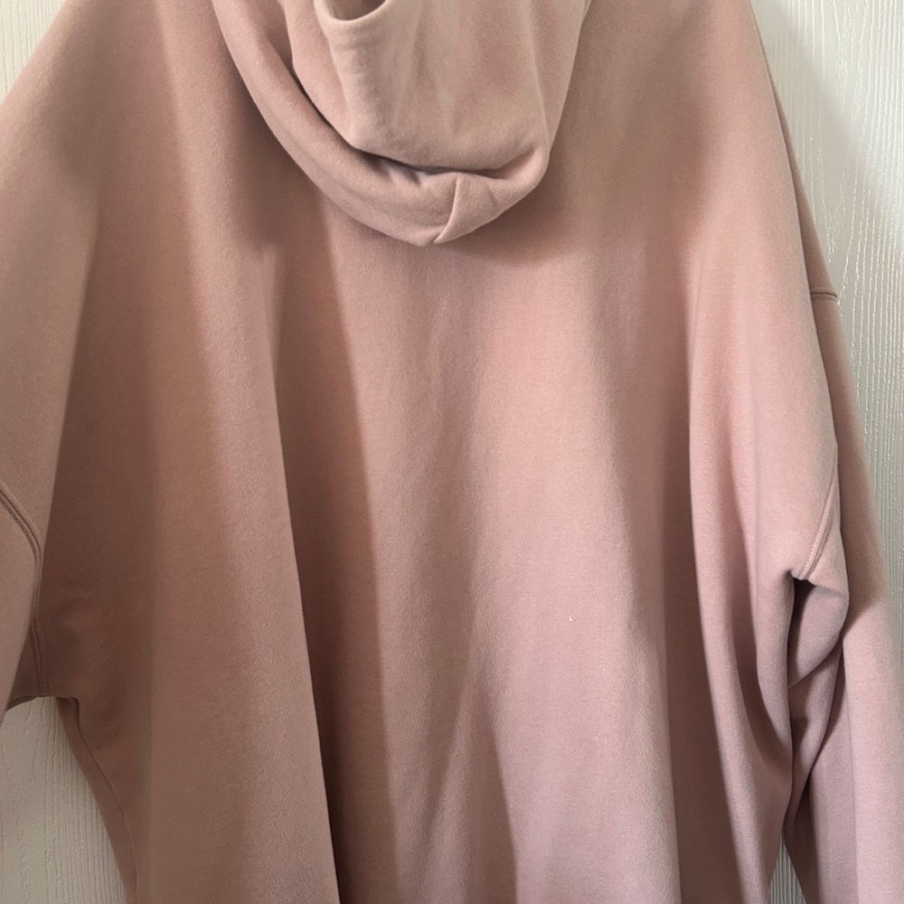 Hollister Soft Dusty Rose Hoodie Sweatshirt - Picture 4 of 4